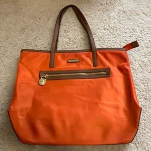 Michael Kors Orange Tote Bag